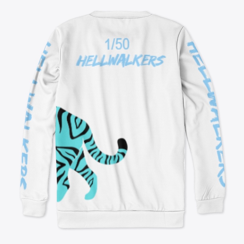 HELLWALKERS LONELY TIGER WHITE
