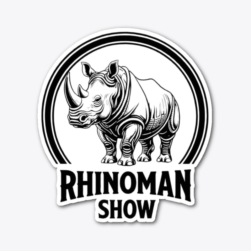 Black And Classic Rhino