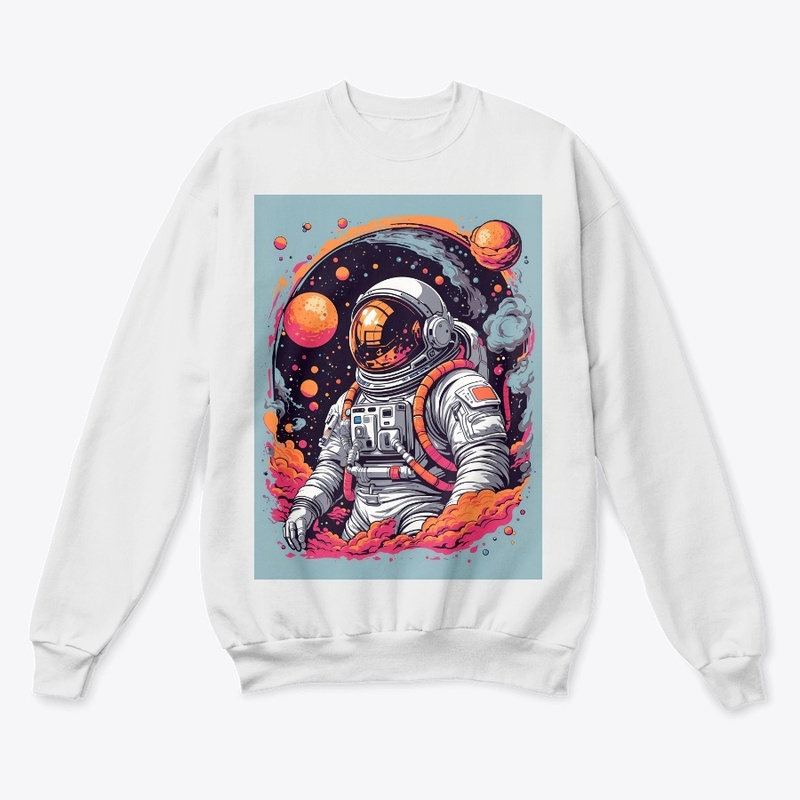 T-Shirt Design about Astronaut