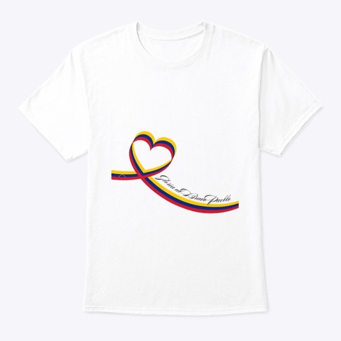 Bravo Pueblo  White T-Shirt Front