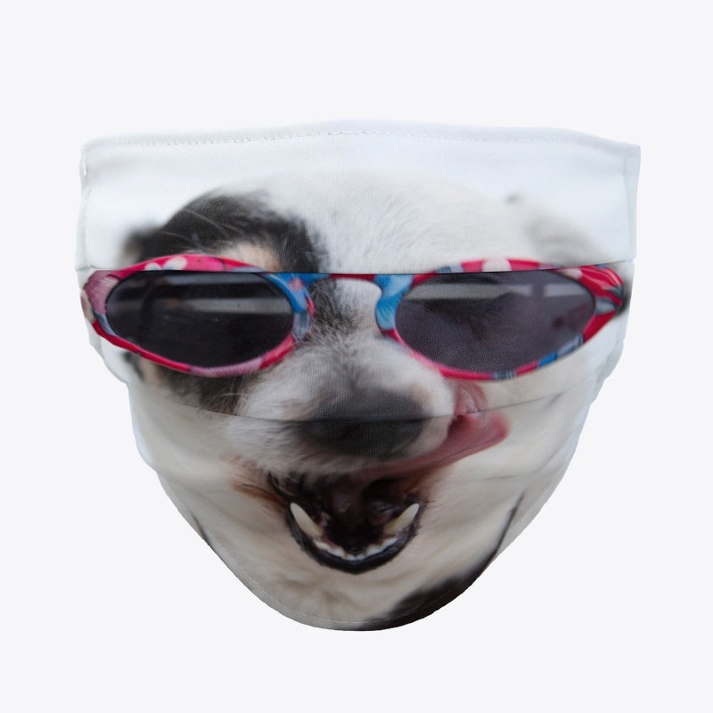 Cool Doggo with Sunglasses