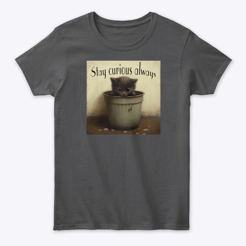 "Stay curious always"