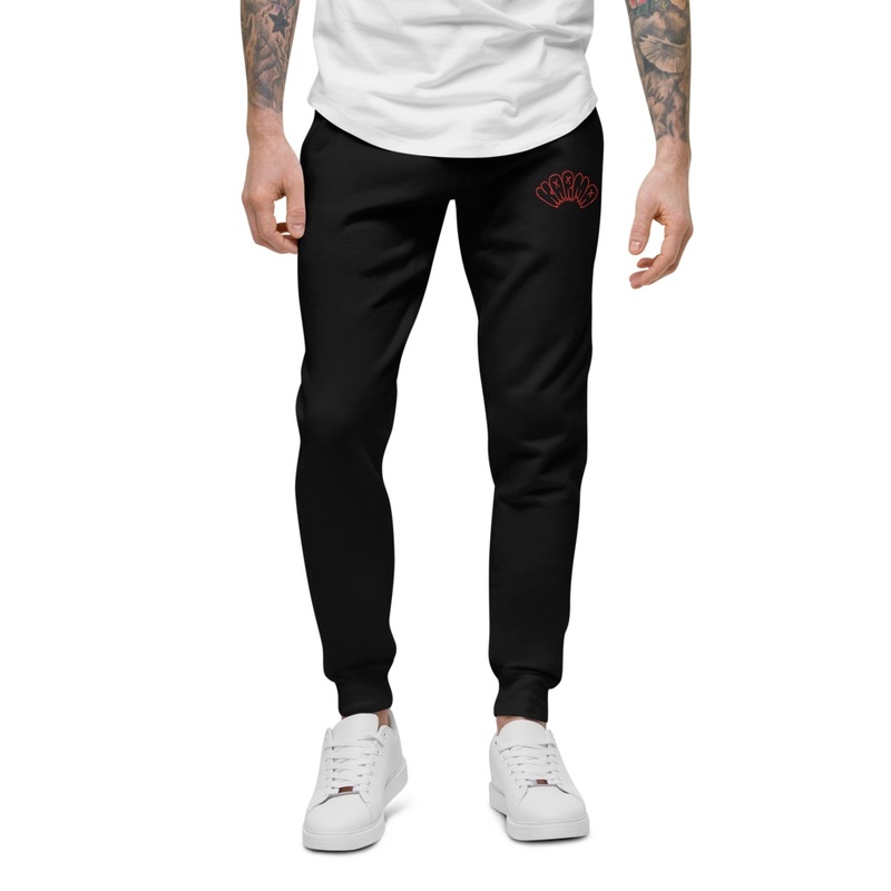 KARMA RED LOGO JOGGERS