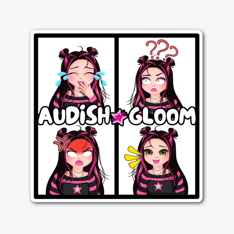 Audish Emotes Sticker
