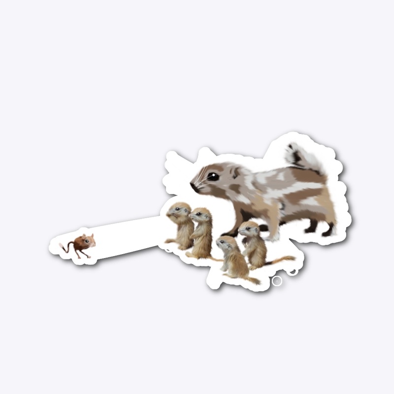 Prairie Dog Family & Rocket