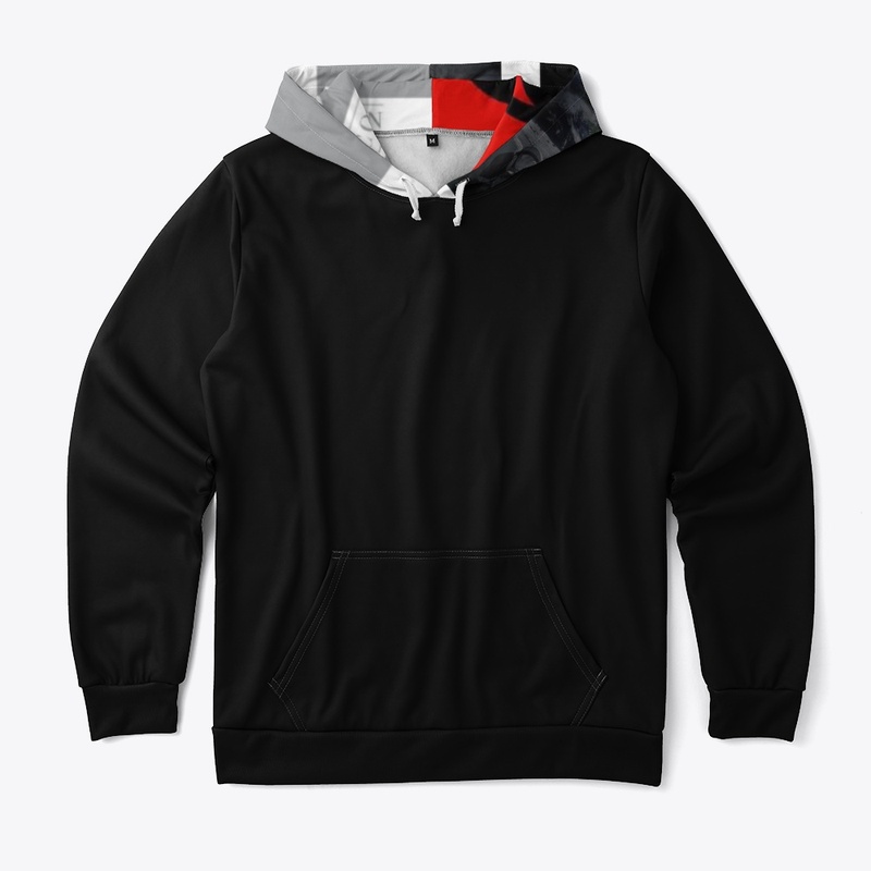 Grey shoe hoodie