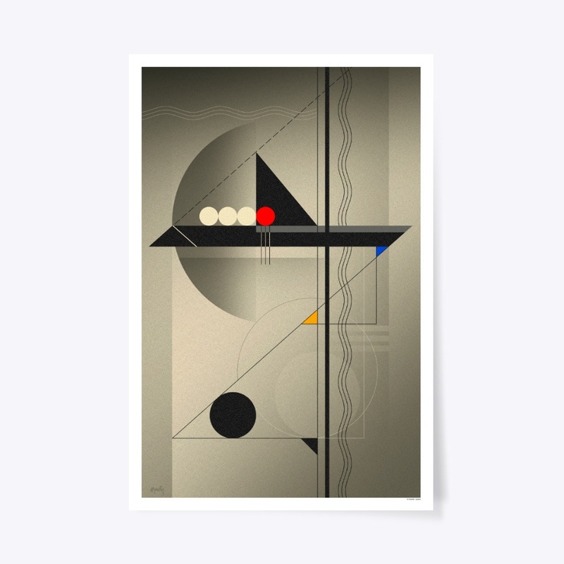 Composition Red Circle