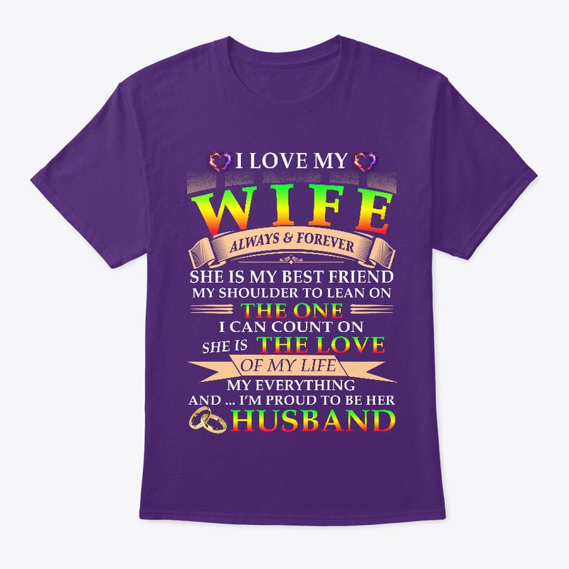 I'm proud to be her husband