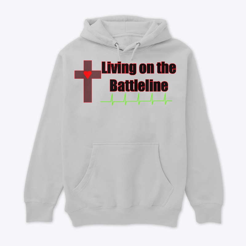 Christian tee Living on the Battleline