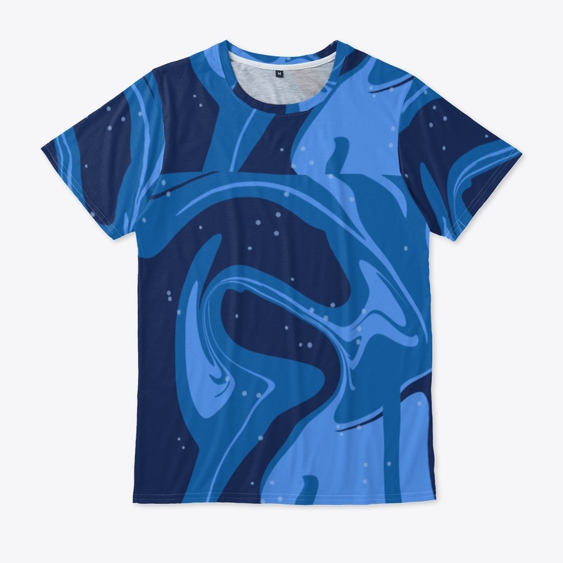 New blue T-shirt
