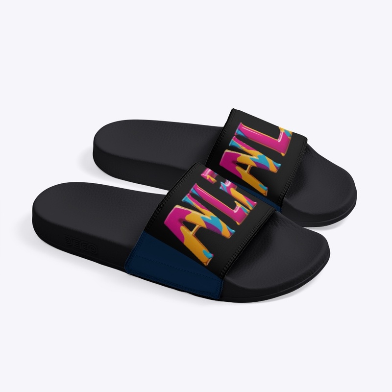 Sleek Black Slides – Everyday Comfort