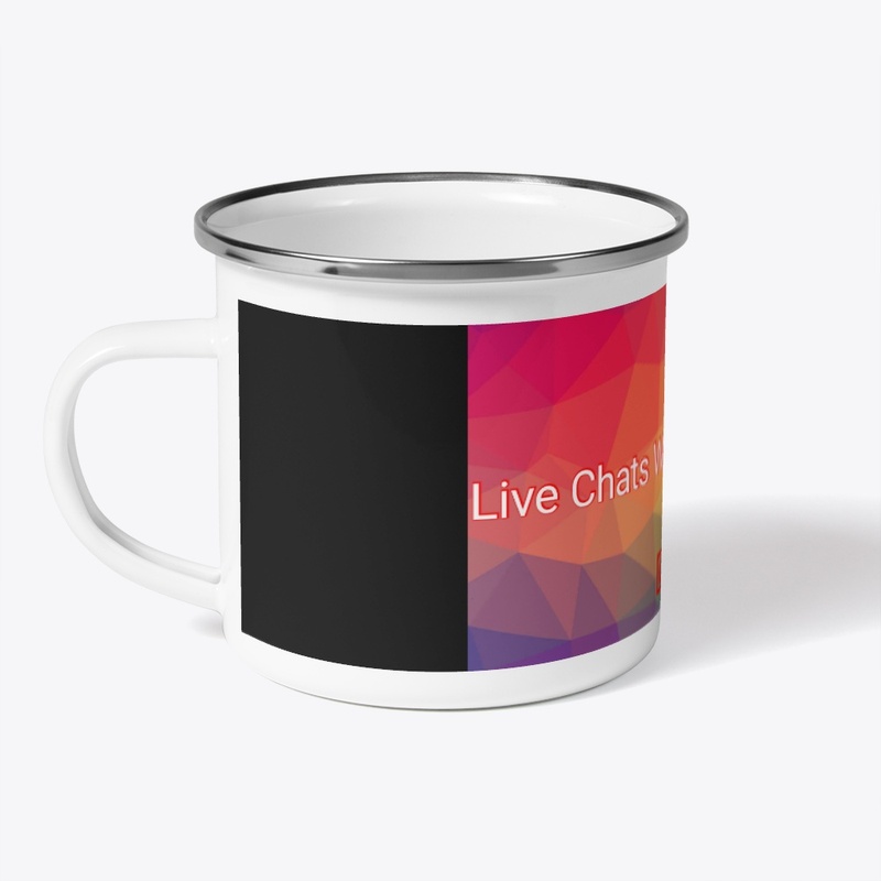 Live Chats With Packerdude Camping Mug