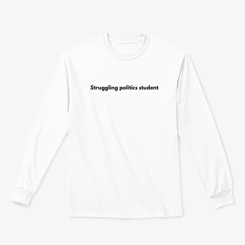Struggling politics student