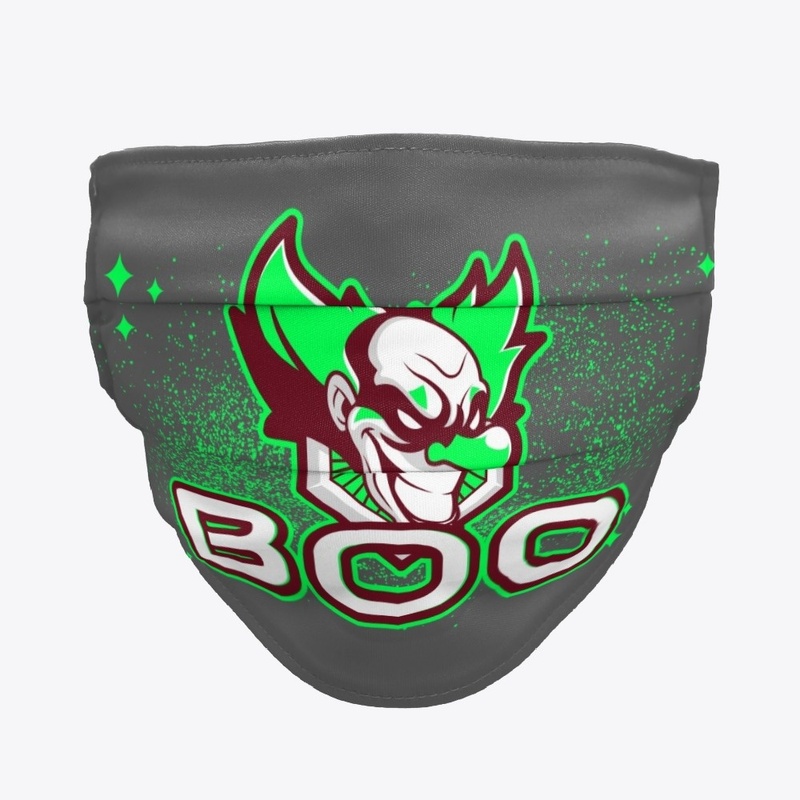 Halloween Face Mask (Clown#2a)