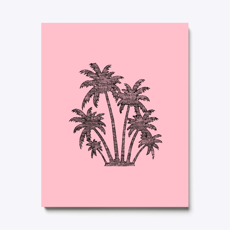 Cartoon palm tree