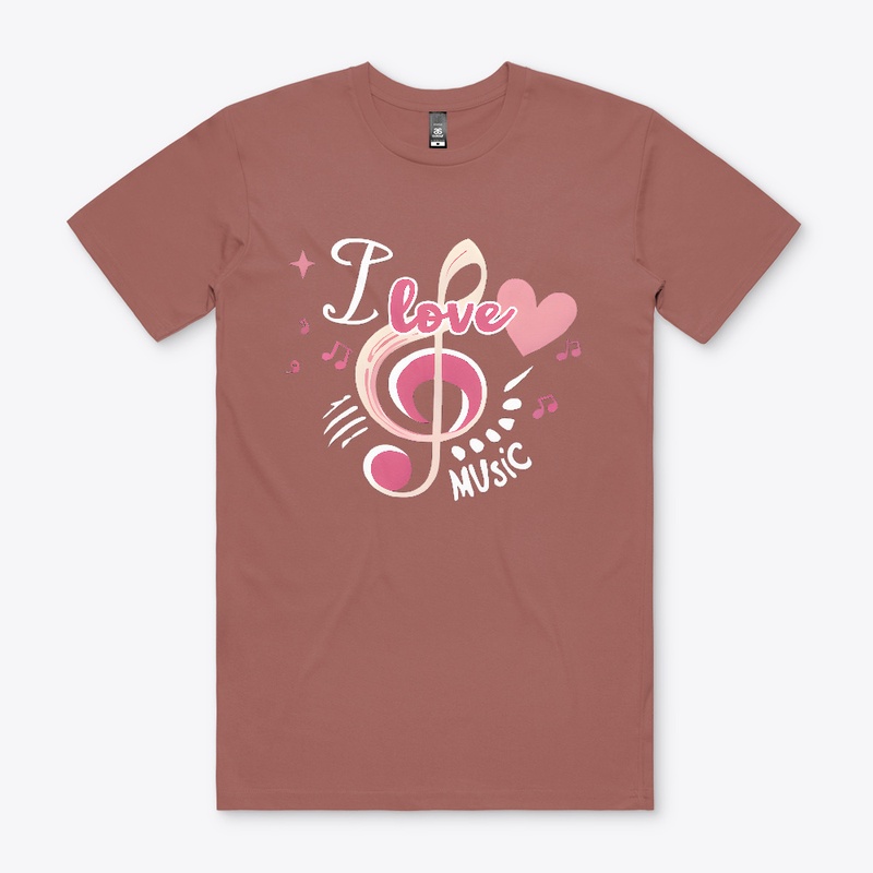 I Love Music T-shirt