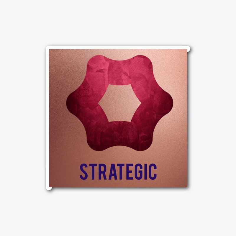Strategic Die Cut Sticker