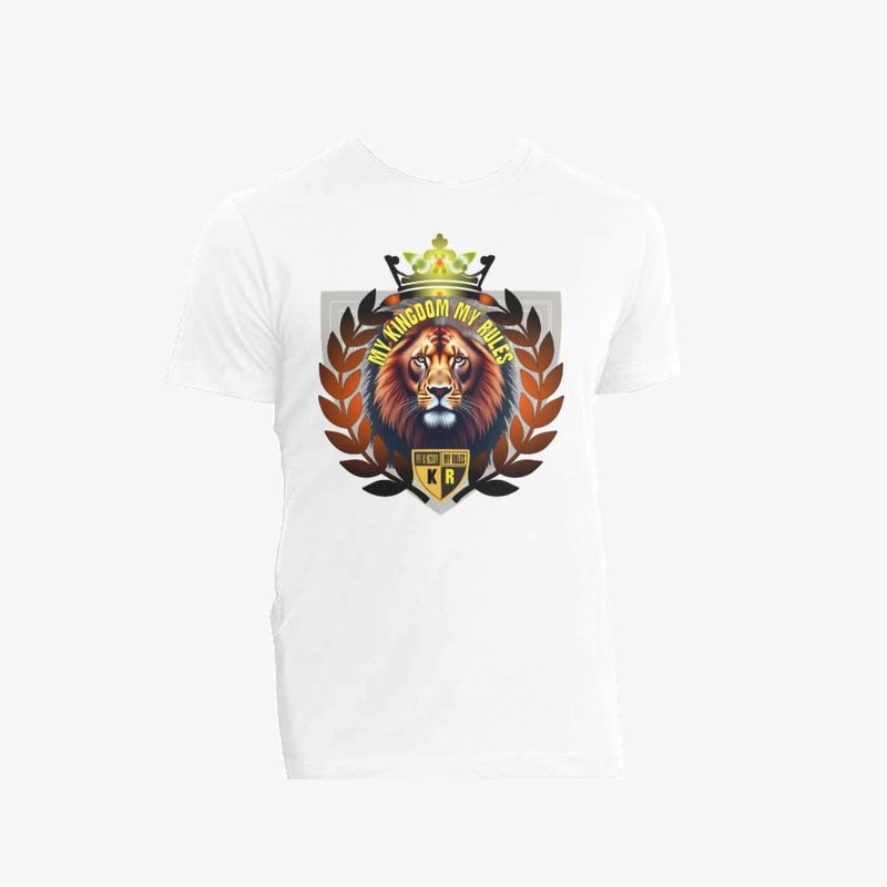 My kingdom My Rules Colorful Men T-shirt