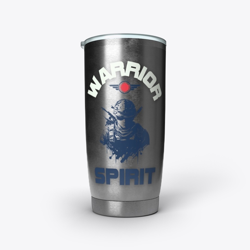 WARRIOR SPIRIT - Bold Patriotic Tee