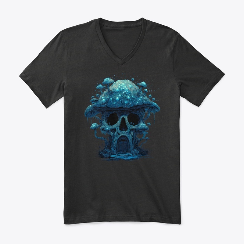 Hollow Skull Mushroom House