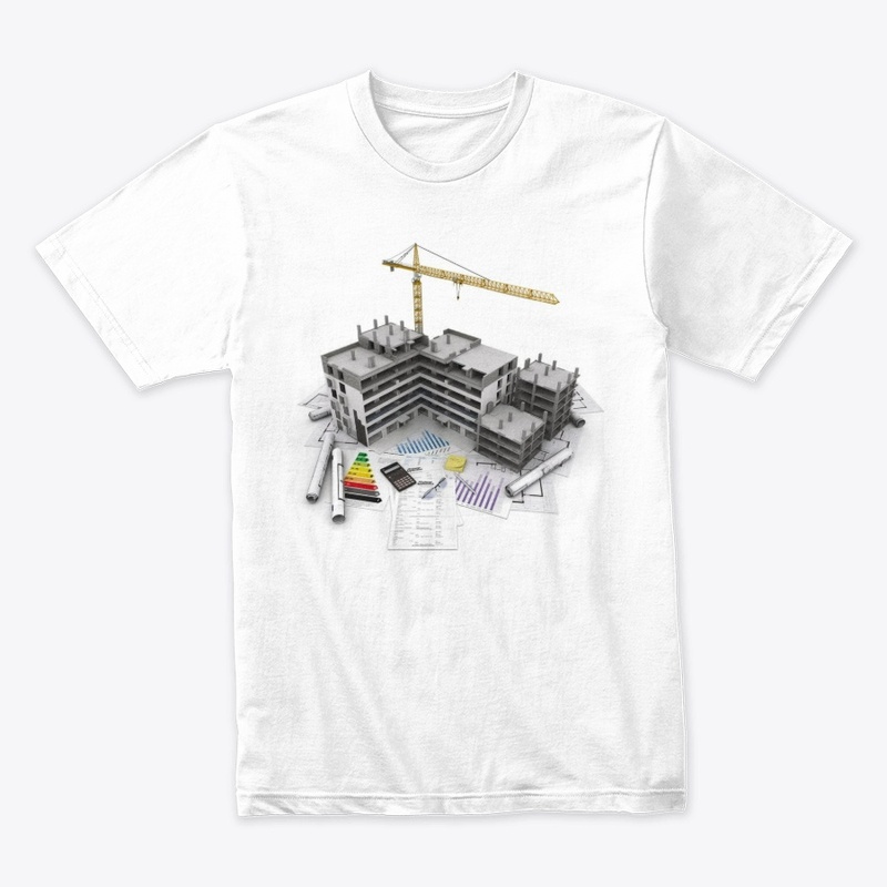 Construction work T-shirts - customized 