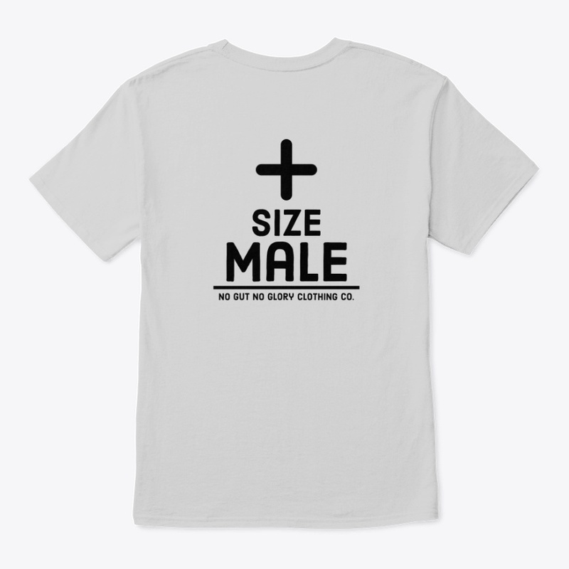 Plus size male tee 