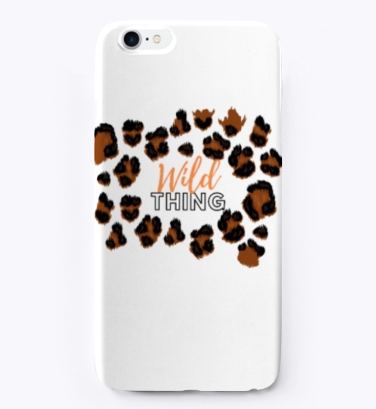 Wild Thing Cheetah Print Phone Case