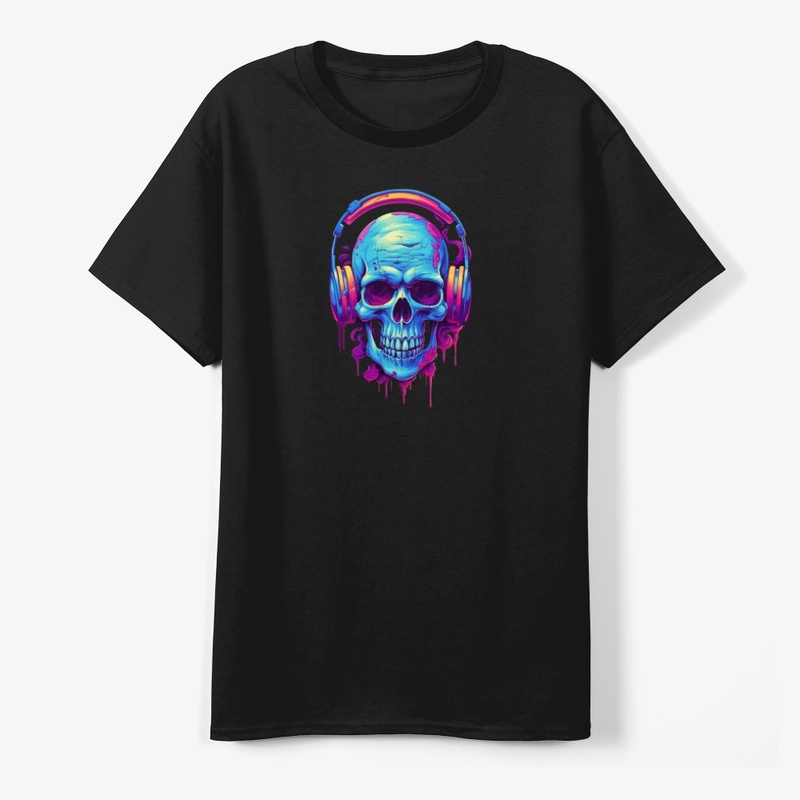 EDM skull shirt
