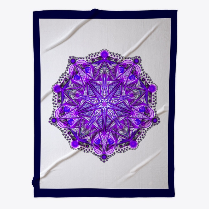 Purple Black Mandala Idea
