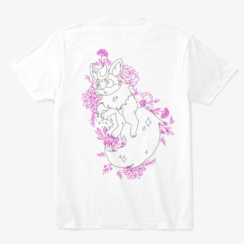  Floral Foxeon White 