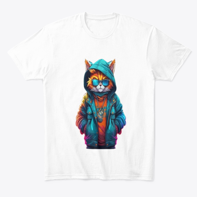 pussy cat print Sweatshirt