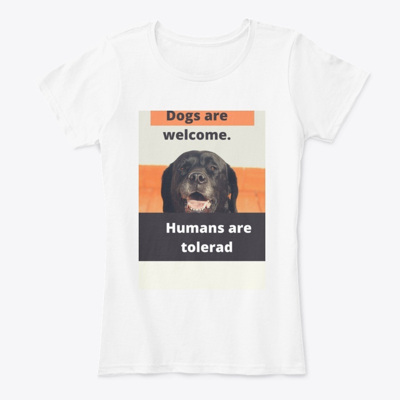 Dogs are welcome.
