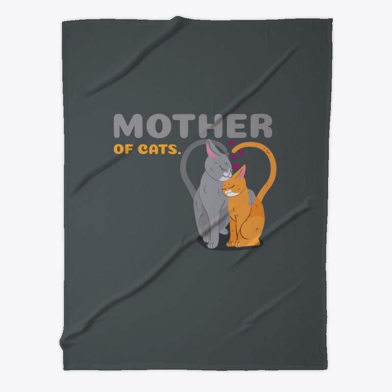 MOTHER OF CATS  T SHIRT,MUG,BAG...