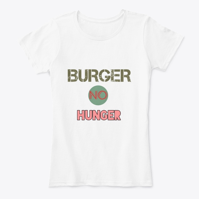 Burger no hunger tee