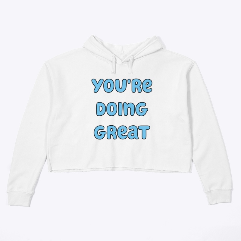 You're doing great