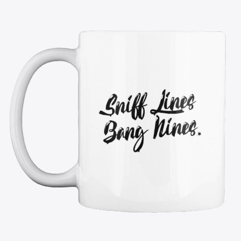 SNIFF LINES MUG