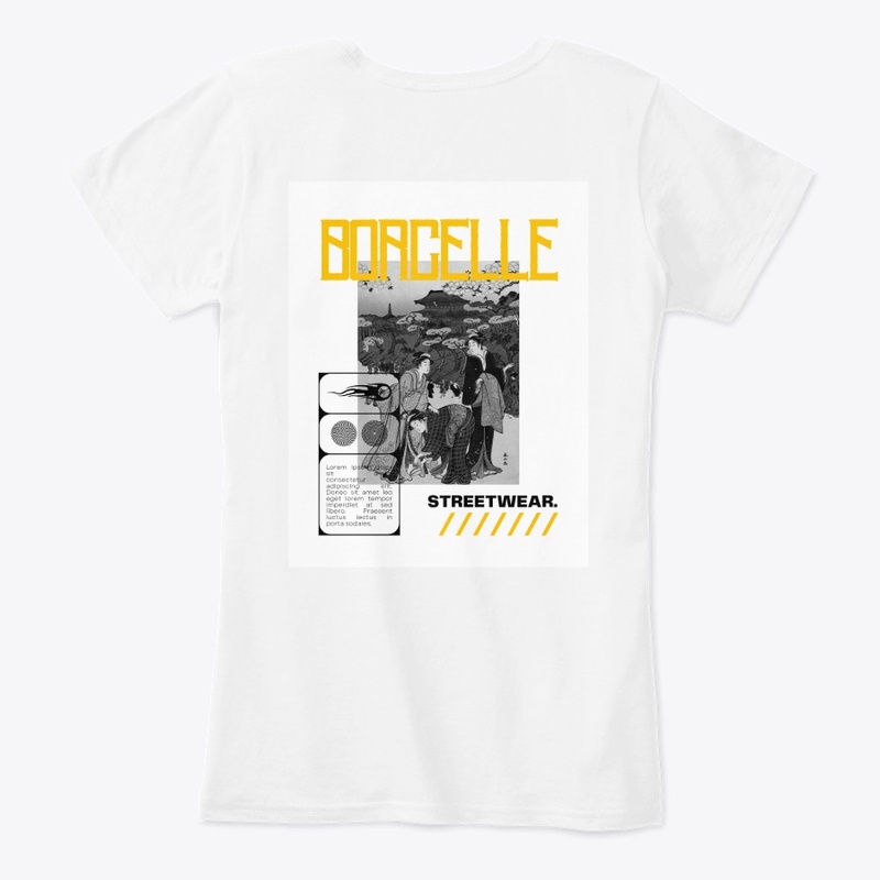 Street wear print t-shirt 