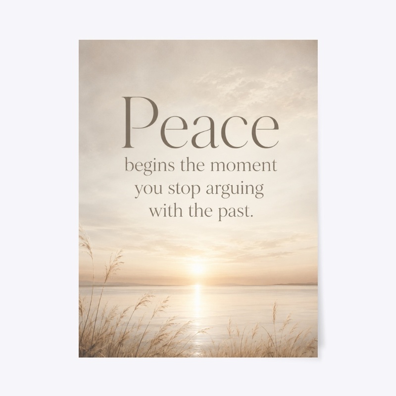 Peace Begins Here Wall Art