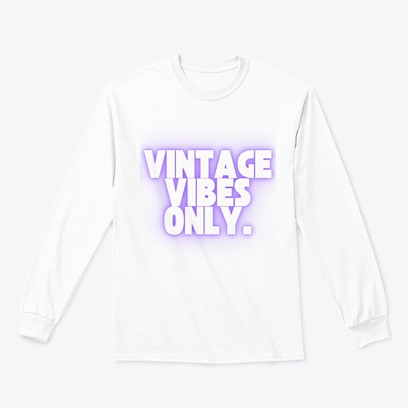 Vintage Vibes Only T-Shirt Design