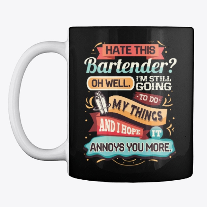 Sarcastic Bartender Shirt