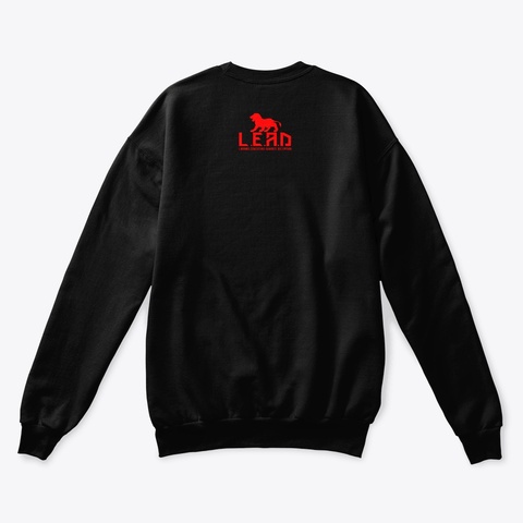 Fight Sweatshirt Black T-Shirt Back