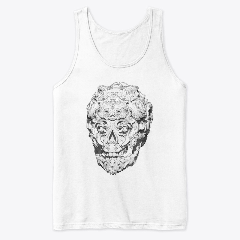 Carved Pattern King head by CrownPeople