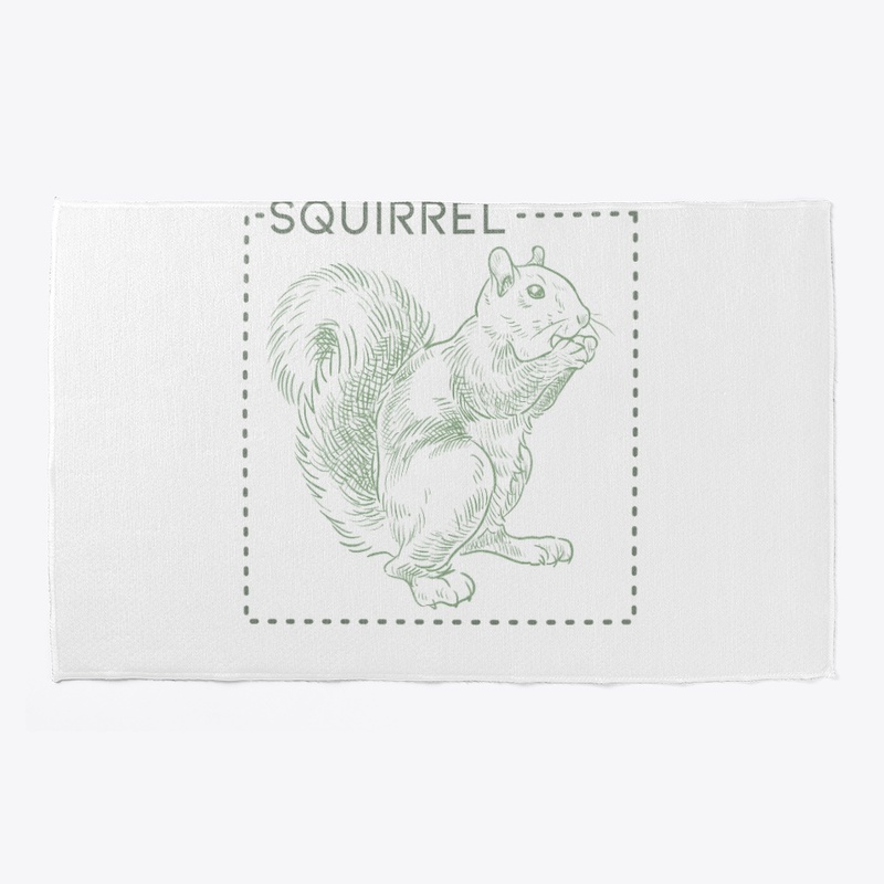 SQUIRREL | a squirrel, labeled | Fall