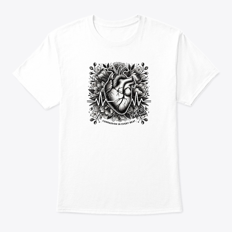 "Heart Beat" First Off Graphic T