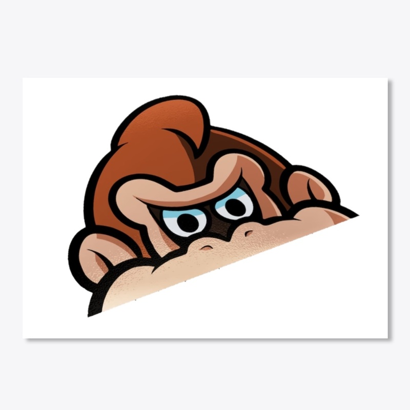 King Kong Peeker Sticker Decal 