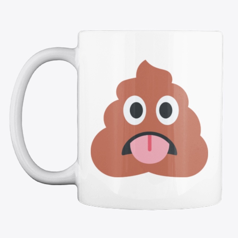 Pile of Poop with Stuck-Out Tongue