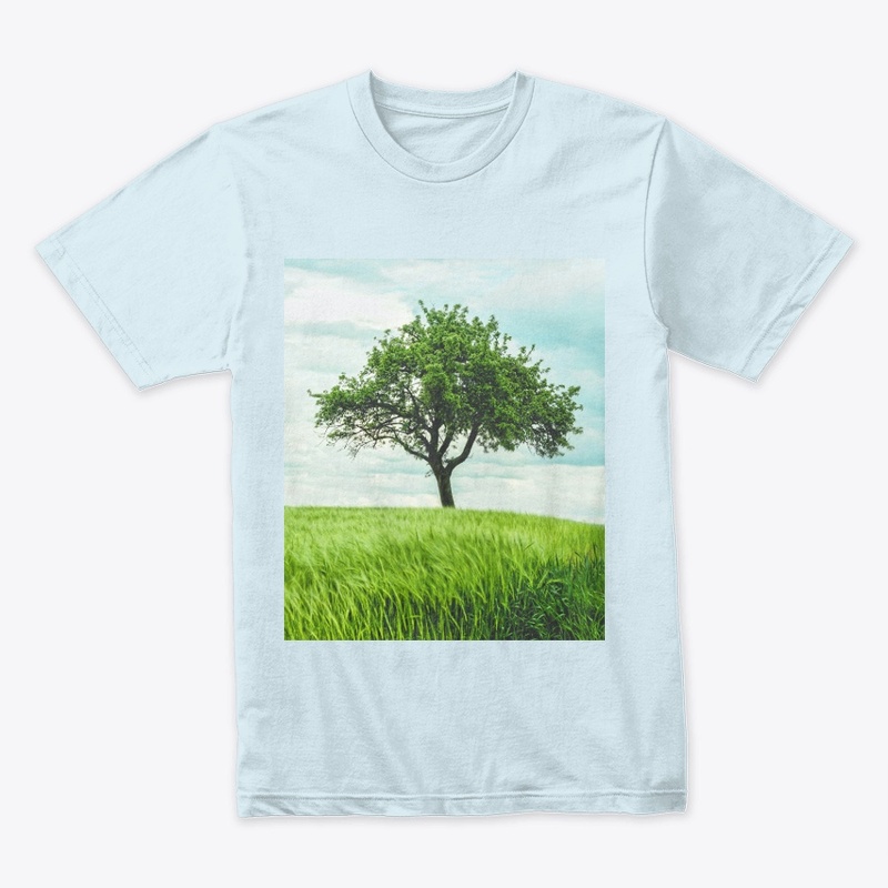 tree with grass 
