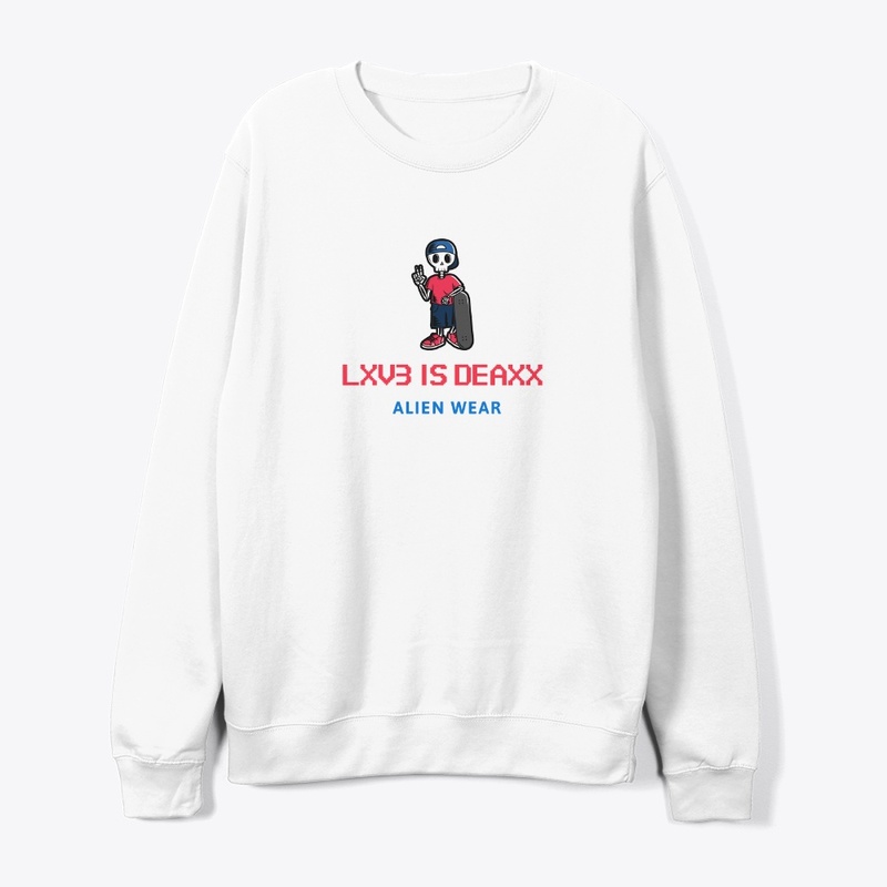Love Is Dead Alien Wear Sweat Shirt 