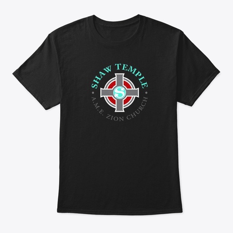 Shaw Temple Follow Me Black T-Shirt Front