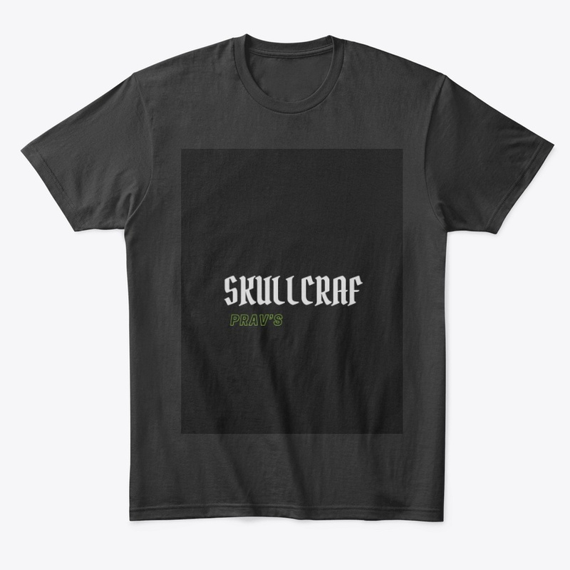 Skull Craf Graphic T shirt